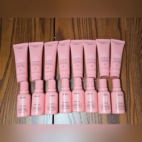 AVEDA nutri plenish shampoo & conditioner 16-Piece Set